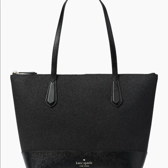 KATE SPADE LOLA GLITTER TOTE & WALLET SET NWT - Picture 5 of 16